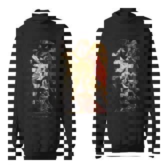 ピーター・ポール・ルーベンスによる「十字架からの降下」絵画 長袖tシャツ スウェットシャツ - Kawaiitshirt