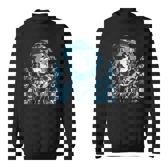 ファニースマイル サイバーパンク Nr 7 スウェットシャツ - Kawaiitshirt