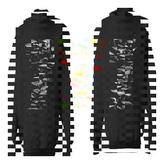 ファニーフィッシングルアー スウェットシャツ - Kawaiitshirt