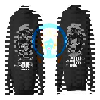 ファンク ソウルフル・ジャズ カラフル・ミュージック スウェットシャツ - Kawaiitshirt