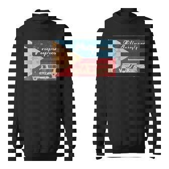 フィリピン ジープニー ディスコ セブ スービック アンヘレス パームス マニラ パラワン ギフト お土産 スウェットシャツ - Kawaiitshirt