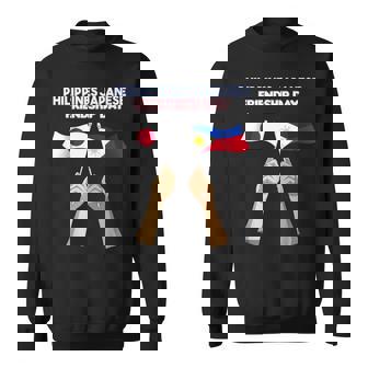 フィリピン フィリピン人 日本人 日本 ジャピーノ プラウド 混合dna スウェットシャツ - Kawaiitshirt