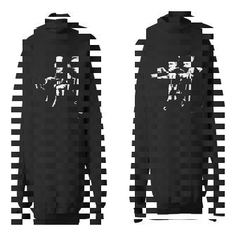 フィロ-フィクション-ニーチェ＆フロイト-映画パロディギフト スウェットシャツ - Kawaiitshirt