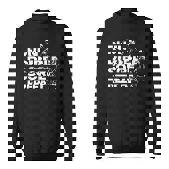 フィールドホッケー選手のテクニック スウェットシャツ - Kawaiitshirt