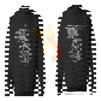 フクロウと槍のアテナ スウェットシャツ - Kawaiitshirt