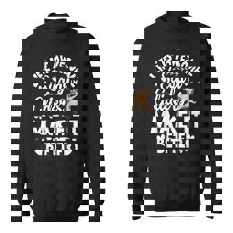 フクロモモンガのママ フクロモモンガのネックレス フクロモモンガの恋人 スウェットシャツ - Kawaiitshirt