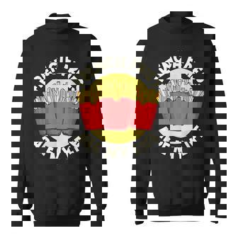 フライドポテト フライドポテトは私の人生 フライドポテト スウェットシャツ - Kawaiitshirt