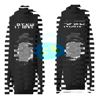 フラットアースマップ 陰謀 スウェットシャツ - Kawaiitshirt