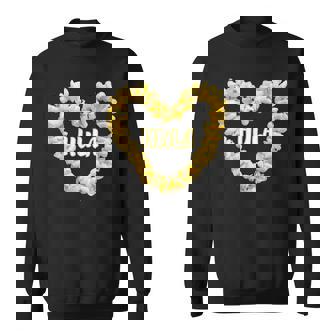 フラプルメリアハート レイダンサー ハワイ スウェットシャツ - Kawaiitshirt