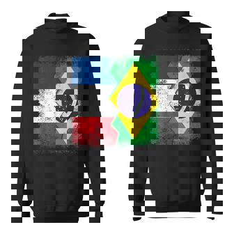 フランス ブラジルの旗 スウェットシャツ - Kawaiitshirt