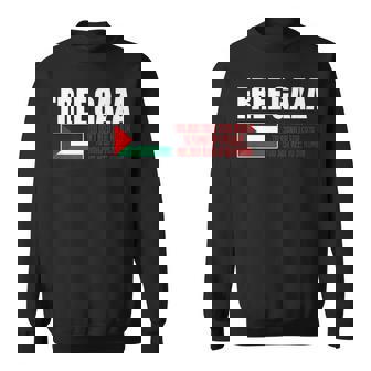 フリーガザ セーブガザ フリーパレスチナ パレスチナ スウェットシャツ - Kawaiitshirt