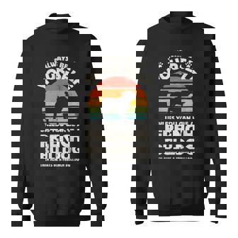 フレンチブルドッグ Always Be Yourself レトロ ヴィンテージ 60年代 70年代 犬 スウェットシャツ - Kawaiitshirt