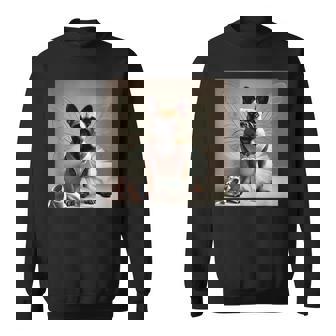 フレンチブルドッグシャツ バレリーナ バレエ愛好家 ダンサー フレンチー スウェットシャツ - Kawaiitshirt