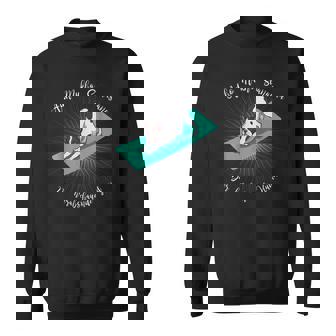 フレンチブルドッグヨガ用ヨガダウンワードドッグ スウェットシャツ - Kawaiitshirt