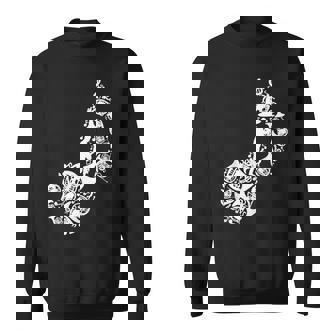 フレンチホルンのドローイング スウェットシャツ - Kawaiitshirt