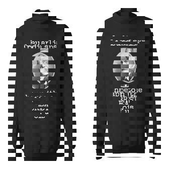 フロイトのスリップは私たちの胸に起こる-面白い心理学 スウェットシャツ - Kawaiitshirt