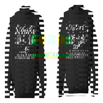 ブラジルとモーリタニアの混合国籍が見事に 長袖tシャツ スウェットシャツ - Kawaiitshirt