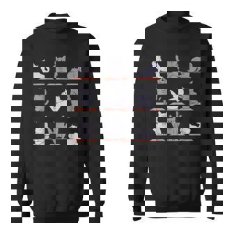 ブリティッシュショートヘアキャット ヨガ スウェットシャツ - Kawaiitshirt