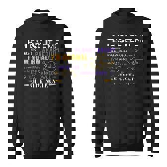 プラネタリウムに入らせてください、私は普通のミームです スウェットシャツ - Kawaiitshirt