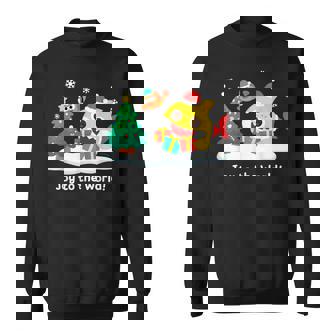 ベイビーシャーク・ウィリアム・クリスマス・ホリデー・サンタ・プレゼント・キッズ・メンズ・ウーマンズ スウェットシャツ - Kawaiitshirt