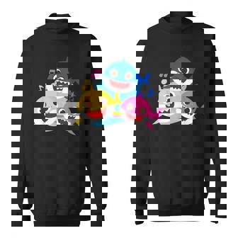 ベイビーシャーク・パパとママとサメなぞく・プレゼント・キッズ・メンズ・ウーマン家族系 スウェットシャツ - Kawaiitshirt