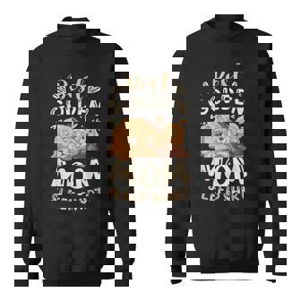 ベスト・ゴールデン・ママ、子犬とゴールデン・レトリーバー スウェットシャツ - Kawaiitshirt