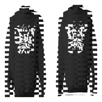 ベッキーバタフライ パーソナライズされたかわいい名前ワードアート スウェットシャツ - Kawaiitshirt