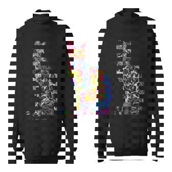 ベンガル猫ポップアート スウェットシャツ - Kawaiitshirt