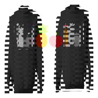 ペン パイナップル アップルペン 面白い スウェットシャツ - Kawaiitshirt