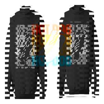 ホットドッグ 大人用 レトロ ヴィンテージ ホットドッグ スウェットシャツ - Kawaiitshirt