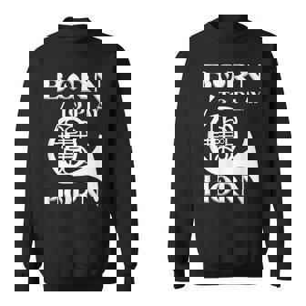 ホルン クラシックオーケストラ ホルニスト フレンチホルン 吹奏楽 スウェットシャツ - Kawaiitshirt