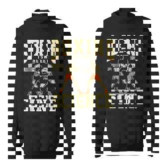 ボクシングtシャツ Theweetcience ボクサーtシャツ スウェットシャツ - Kawaiitshirt