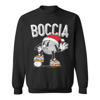 ボッチャ ボッチャボール クリスマスハット ボッチャボール ジャック付き スウェットシャツ - Kawaiitshirt