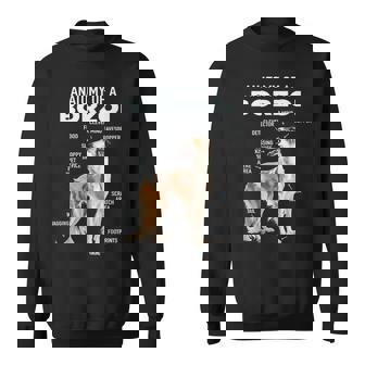 ボルゾイの解剖学 スウェットシャツ - Kawaiitshirt
