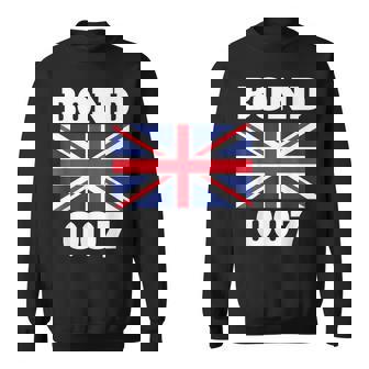 ボンドユニオンフラッグ 007 レトロシャツ スウェットシャツ - Kawaiitshirt