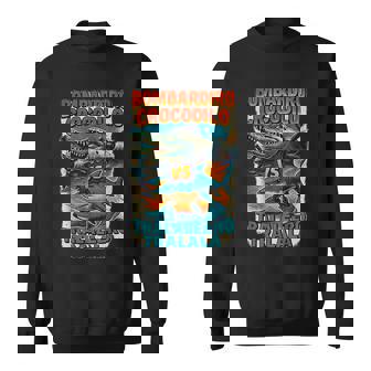 ボンバルディーロクロコダイロs トラレロトララーラ-イタリアンブレインロット スウェットシャツ - Kawaiitshirt