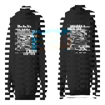 ボンバルディーロボンバルディーノクロコダイル面白いイタリアンブレインロットミーム スウェットシャツ - Kawaiitshirt