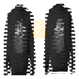 ポケット リス スウェットシャツ - Kawaiitshirt