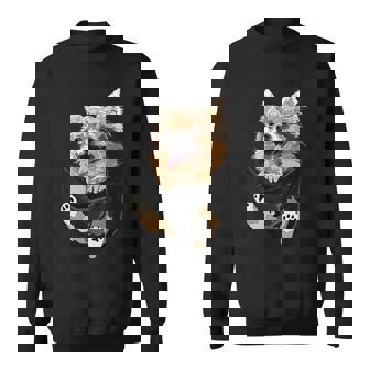 ポケットに入ったチワワ チワワ 長髪 チワワ 犬好き スウェットシャツ - Kawaiitshirt