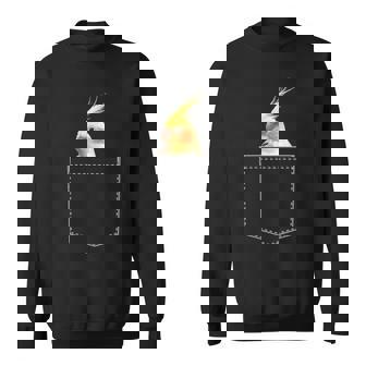 ポケットオカメインコ インコ好き かわいい 鳥ジョーク 鳥好き インコの飼い主 いんこの飼い主 インコ スウェットシャツ - Kawaiitshirt