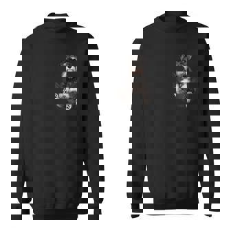 ポケットシュナウザーの恋人たちの面白いミニチュアシュナウザー犬 スウェットシャツ - Kawaiitshirt