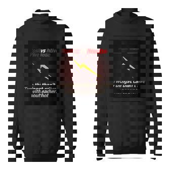 ポジティブ対ネガティブ スウェットシャツ - Kawaiitshirt