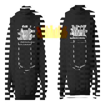 ポテト ポケット ポケットにポテト フライドポテト おもしろ ポテト好き スウェットシャツ - Kawaiitshirt