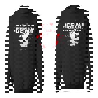 ポーカーマン、ポーカープレイヤー。 スウェットシャツ - Kawaiitshirt