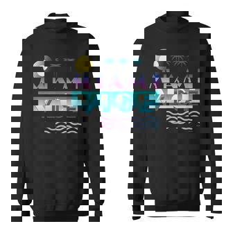 マイアミ・バイス Gradation スウェットシャツ - Kawaiitshirt