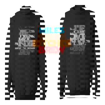 マイルス・デイビス・ビッチズ・ブリュー・ディストレストッド 長袖tシャツ スウェットシャツ - Kawaiitshirt