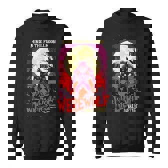 マインド・ザ・フルムーン 人狼 ハロウィン 不気味な人狼 スウェットシャツ - Kawaiitshirt