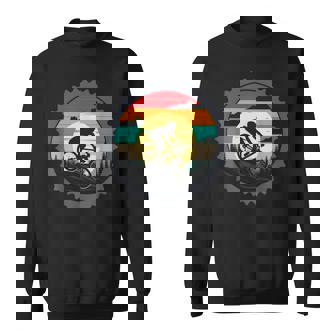 マウンテンバイク サイクリング レトロ ヴィンテージ Mtb 自転車ライダー スウェットシャツ - Kawaiitshirt