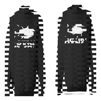 マグロの魚好きのギフト マグロを手に入れた 面白い釣り スウェットシャツ - Kawaiitshirt