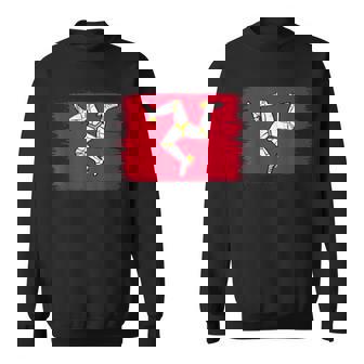 マン島の旗、マンクスの旗、トリスケリオン。ティンウォルドの日に。 スウェットシャツ - Kawaiitshirt